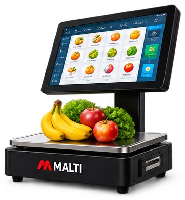 Malti — Pesagem e checkout